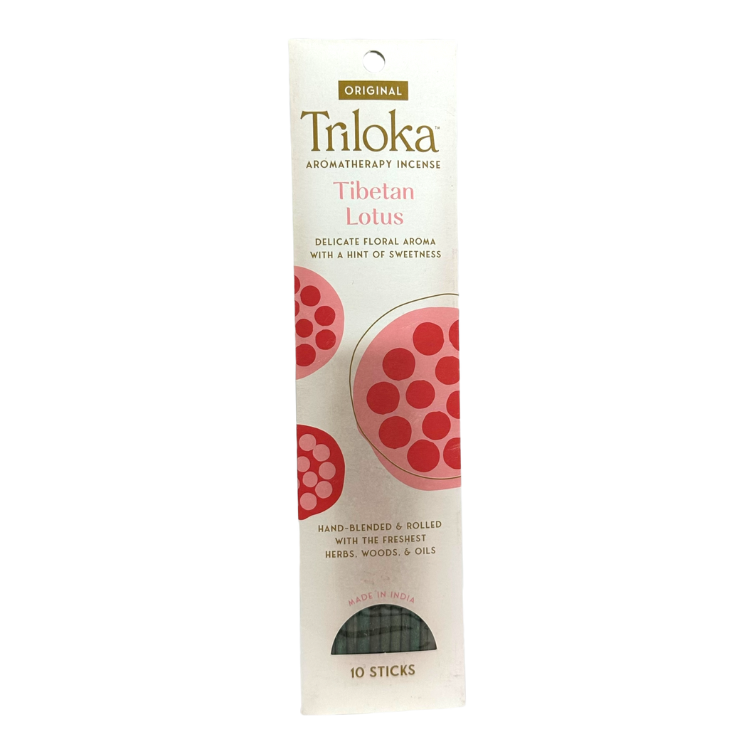 Triloka Aromatherapy Incense Tibetan Lotus